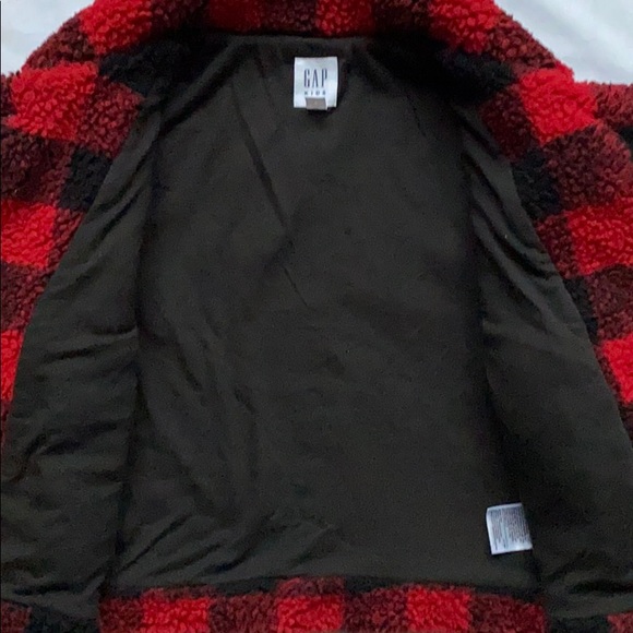 Buffalo Plaid Sherpa Jacket - Picture 5 of 5